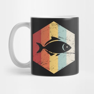 Retro 70s Fish Aquarium Icon Mug